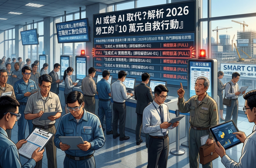 為什麼「生成式 AI 實務」會成為今年南分署最搶手的課程？