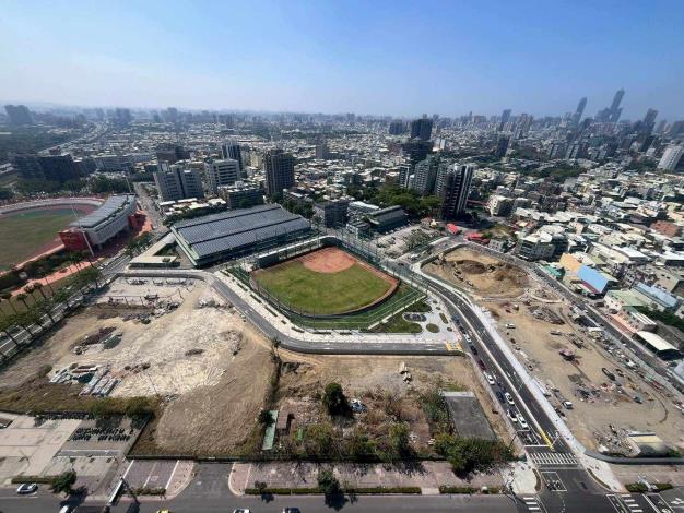 林欽榮副市長視察捷運O9聯開案周邊公共設施工程  打造苓雅成為交……