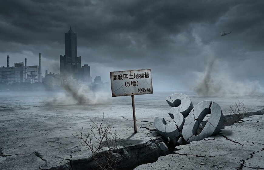 史上最冷五標！二千點股災震垮房市信心，高雄「三字頭鐵律」正面……