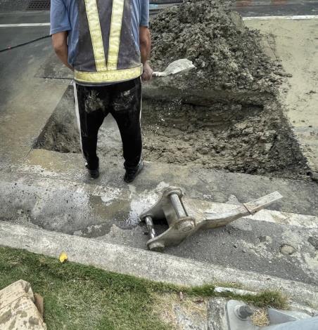 臺南放寬管溝回填材料 推動原土拌合回填落實減廢並兼顧路面品質 