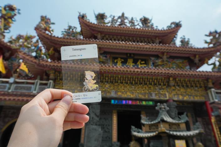 響應媽祖生！臺南市首推「神『騎』大臺南」廟宇YouBike巡禮活動