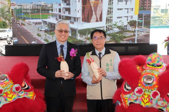 北區新區政大樓今啟用  黃偉哲：打造三合一便民服務新據點