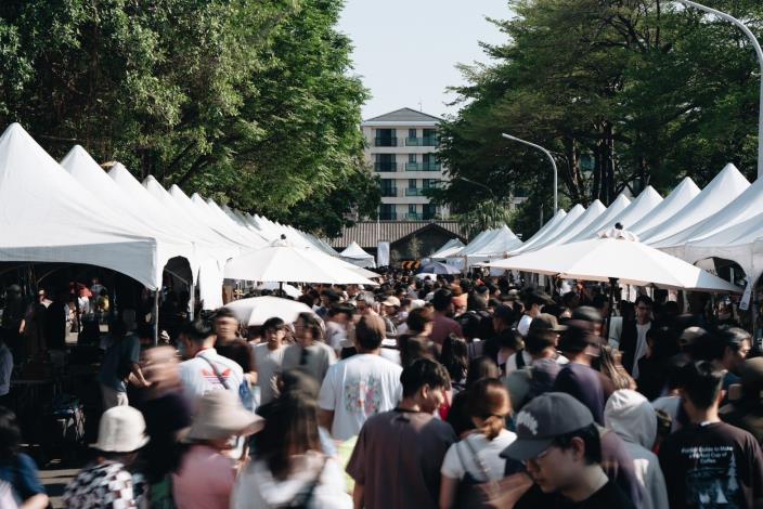 森之市「Mori’s Picnic」台南水交社登場 三日吸引近六萬人走……