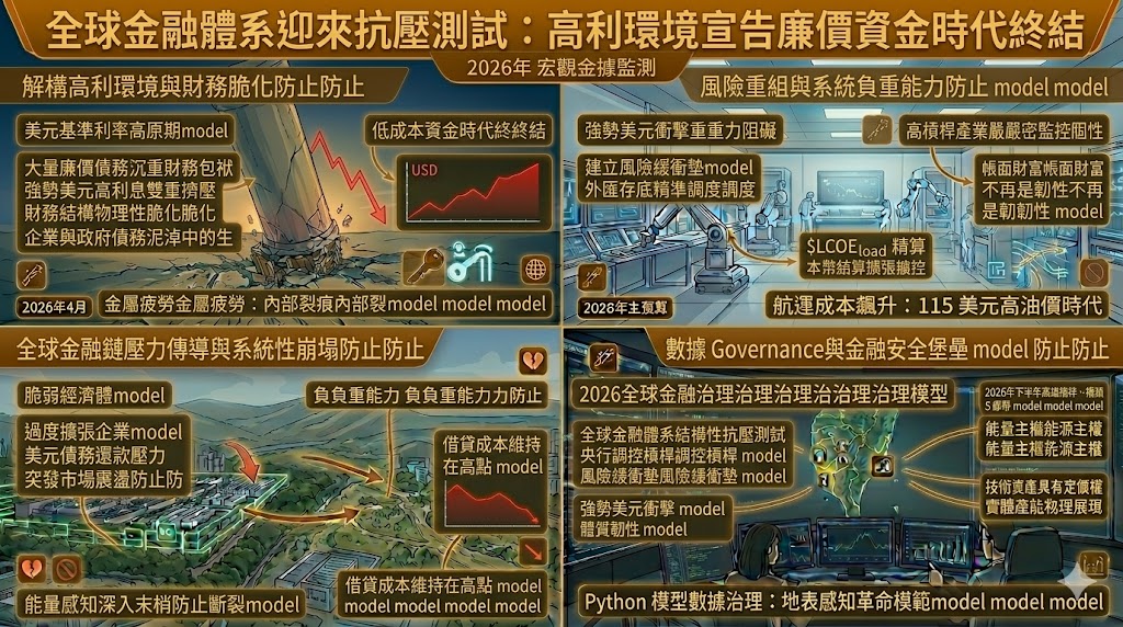 全球金融體系迎來抗壓測試 高利環境宣告廉價資金時代終結
