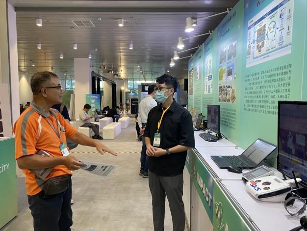 下水道巡檢進入AI時代！臺南水利局亮相「AIIMPACT」成果展，黃偉……