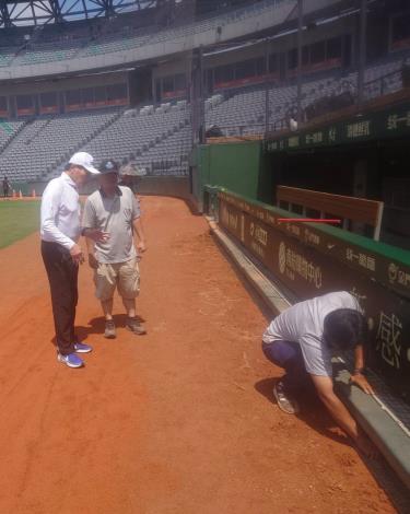 亞太成棒主球場排水與場地設施持續優化　積水問題已完成改善