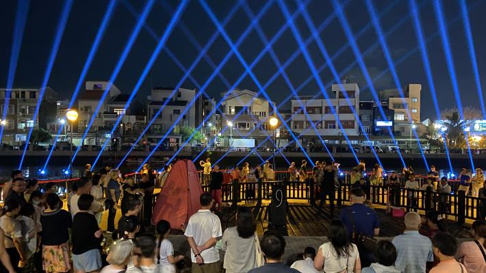 百年運河水岸燈光展演 已吸引逾1.5萬人次造訪  歡迎市民朋友把握……