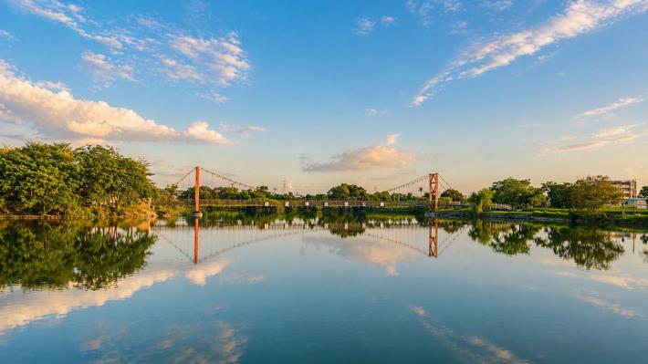 葫蘆埤自然公園煥然一新！地景遊憩區+水岸座階登場，打造安全友……