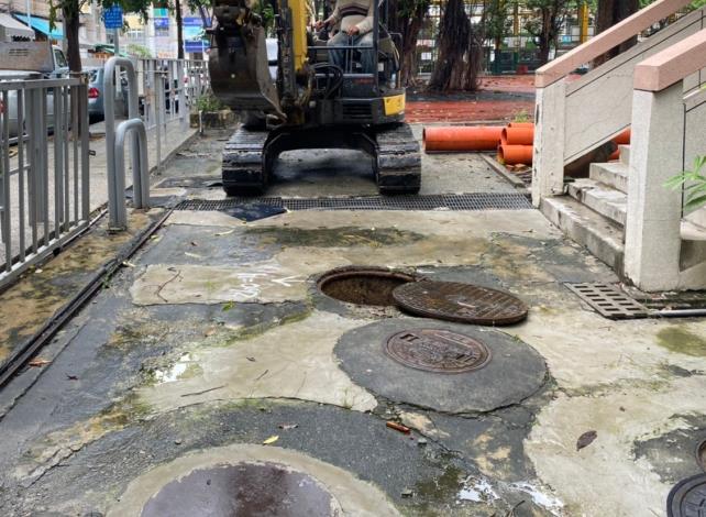 水利局代辦校園污水接管 打造環境友善的學習空間