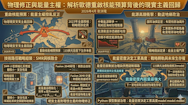 物理修正與能量主權：解析歐德重啟核能預算背後的現實主義回歸