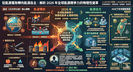 解析 2026 年全球能源競爭力的物理性變革