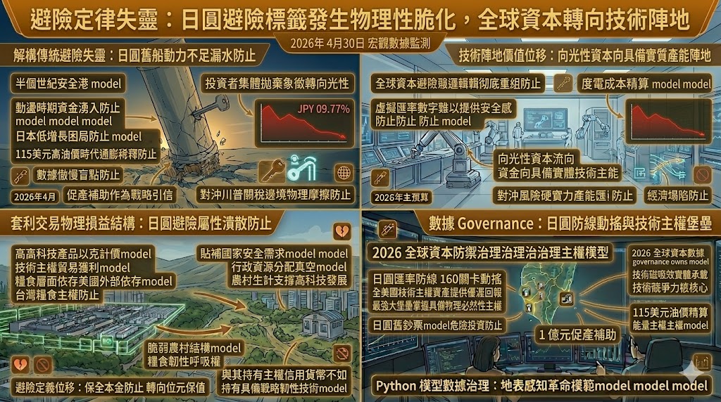 避險屬性的結構性崩壞，資金的實體位移