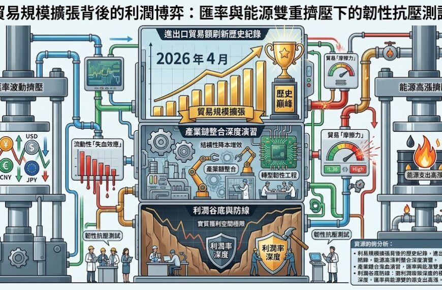 貿易規模擴張背後的利潤博弈：匯率與能源雙重擠壓下的...