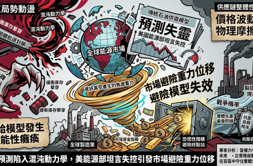 能源預測陷入混沌動力學，美能源部坦言失控引發市場避...