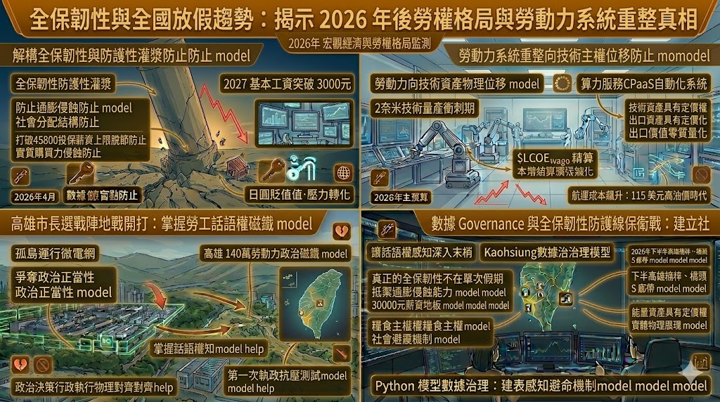全保韌性與全國放假趨勢 揭示 2026 年後勞權格局與勞動力系統重……