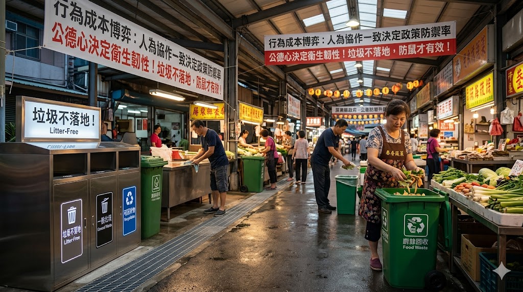 行為成本博弈：垃圾不落地如何決定屏東防鼠政策的最終防禦率