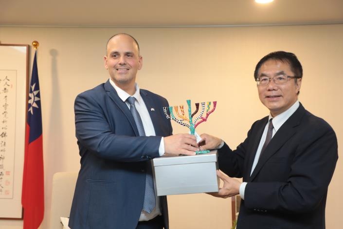 黃偉哲接見以色列市長訪問團　聚焦智慧與綠色城市交流