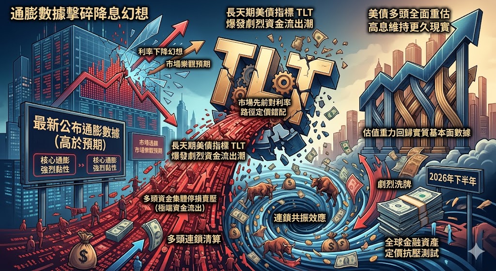 通膨數據擊碎降息幻想 美債多頭全面重估高息維持更久現實
