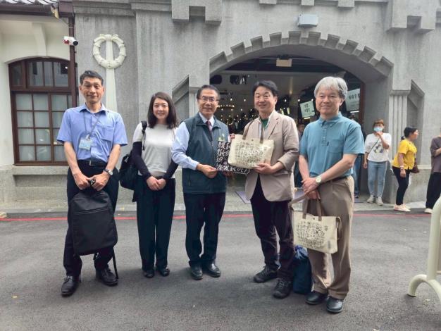 台南運河百年暨台南市京都市締盟5週年 京都市上下水道管理局來訪……