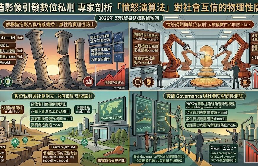 變造影像引發數位私刑 專家剖析「憤怒演算法」對社會互信的物理……