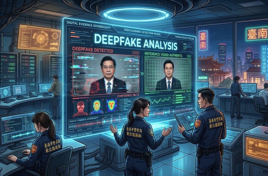 數位時代證據主權戰 台南警方科技手段識破 AI 變造影片保衛司法……