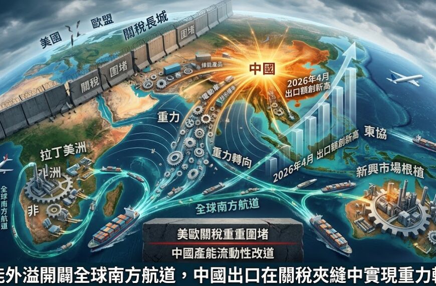 產能外溢開闢全球南方航道，中國出口在關稅夾縫中實現...