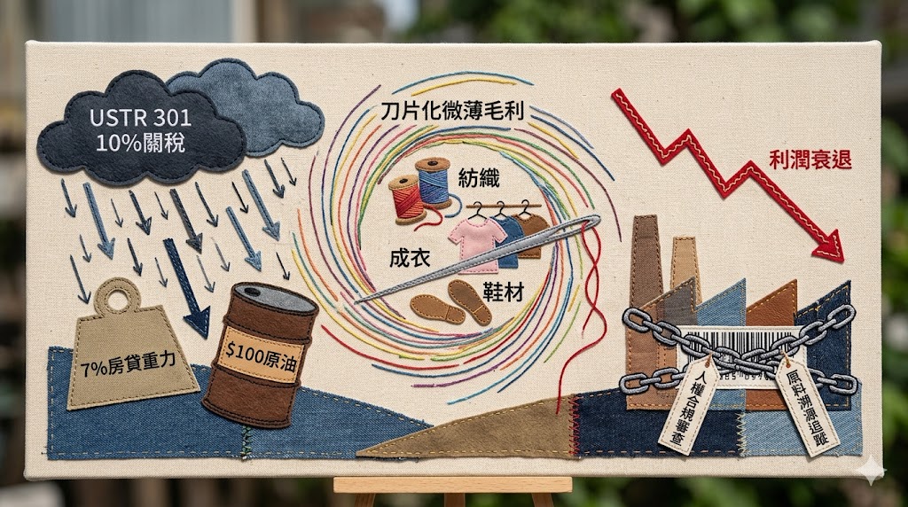 301 條款人權合規重壓，紡織、成衣、鞋材淪為暴風眼最慘台廠底層……