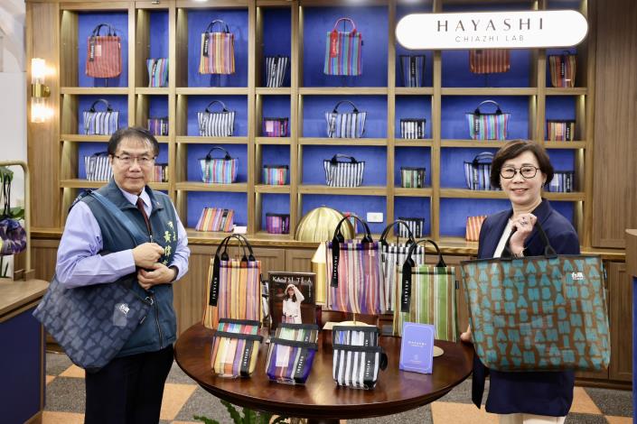 林百貨12週年推全新茄芷設計品牌  黃偉哲：再創古都時尚新意
