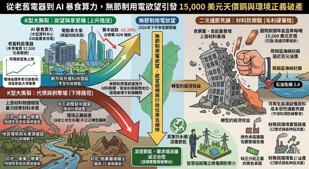 從老舊電器到 AI 暴食算力,無節制用電欲望引發 15,000 美元天價……
