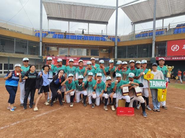 臺南市青少棒代表聯隊展現無畏精神 115年華南金控盃全國青少棒錦……