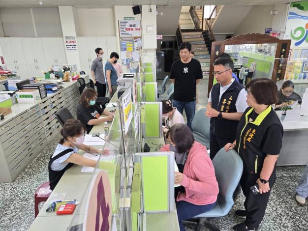 臺南市假日加開受理窗口 跨局處協力加速豪雨災害補助申辦