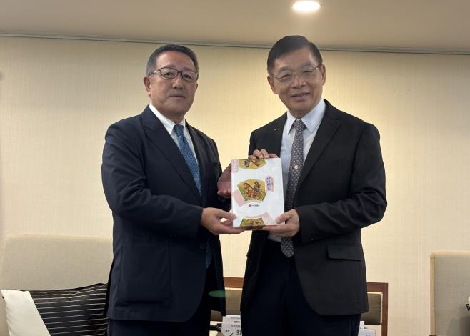 仙台市議會野田讓議長拜會市府　深化台南仙台20年友誼