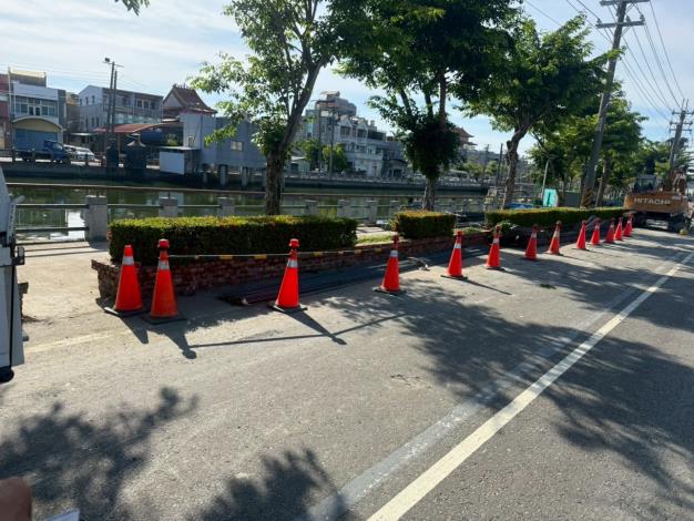 茄萣區仁愛路箱涵修復工程啟動 強化排水提升居住安全