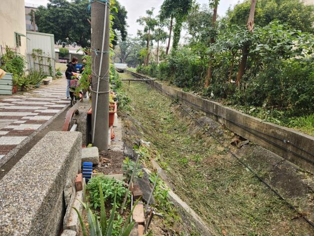 鳳山國富路旁中小排渠道整建完工 維護排水安全及打造宜居環境
