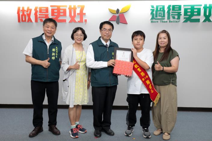 臺南3學子榮獲2026總統教育獎 展現生命韌性 市長黃偉哲於市政會……