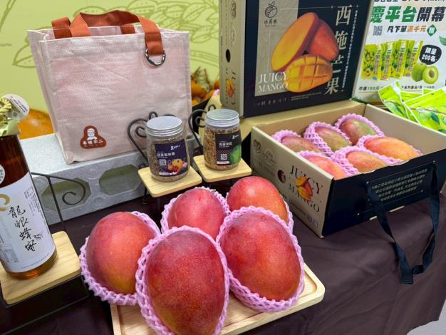 臺南農好小農平台開張 滿千送150元伴手禮 把握芒果、酪梨產季直……