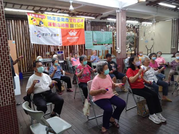 運動i臺灣臺南女性巡迴運動指導團成果吸睛，帶動全家...