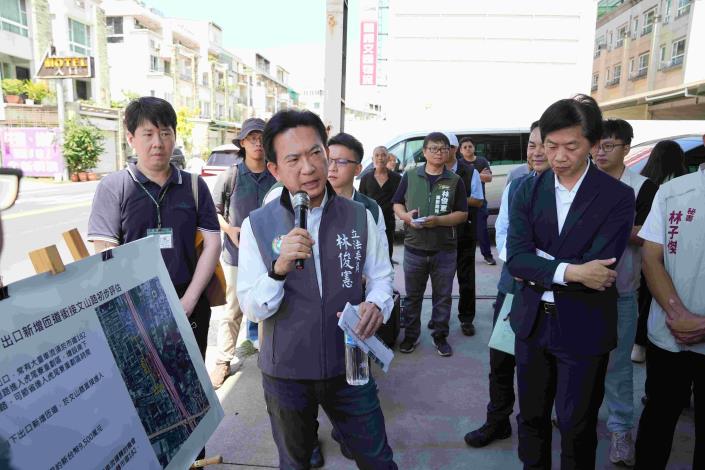 為因應快速發展疏解東區交通 立法院交通委員會考察「仁德交流道……