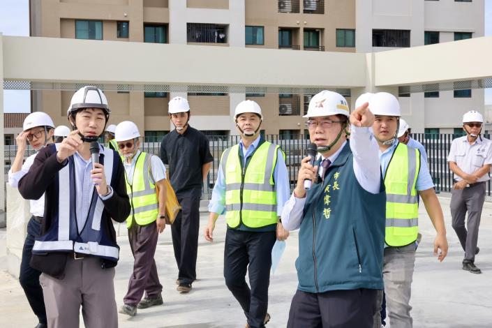 善化LM陽光電城立體停車場11月將完工啟用 黃偉哲...