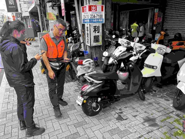 臺南市政府辦理「微型電動二輪車租賃業者聯合稽查」 確保用路安……