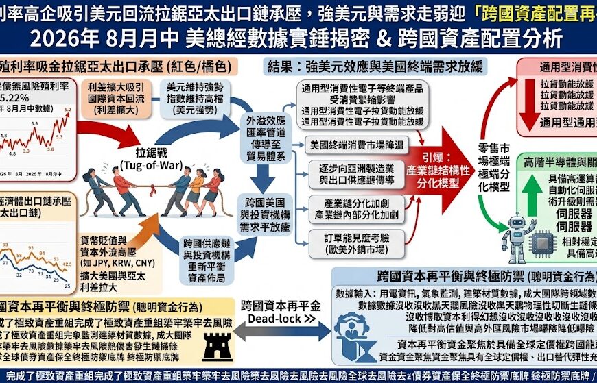 美債利率高企吸引美元回流拉鋸亞太出口鏈承壓，強美元...