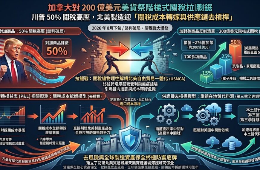 加拿大對 200 億美元美貨祭階梯式關稅拉鋸川普 ...