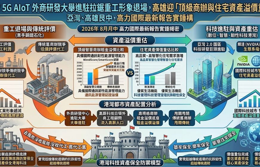 亞灣 5G AIoT 外商研發大舉進駐拉鋸重工形象...