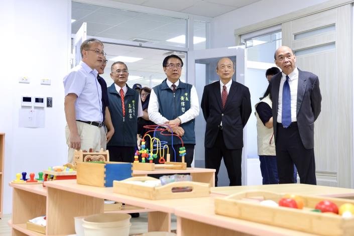 奇景光電設置附屬幼兒園突破台南工業區托育限制 黃偉哲:公私協……