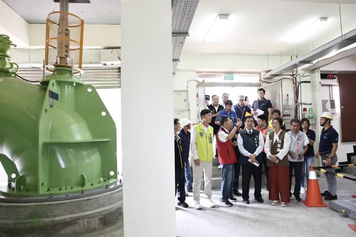 新營興隆抽水站機組更新完成 黃偉哲：大新營區的防洪能力將大幅……