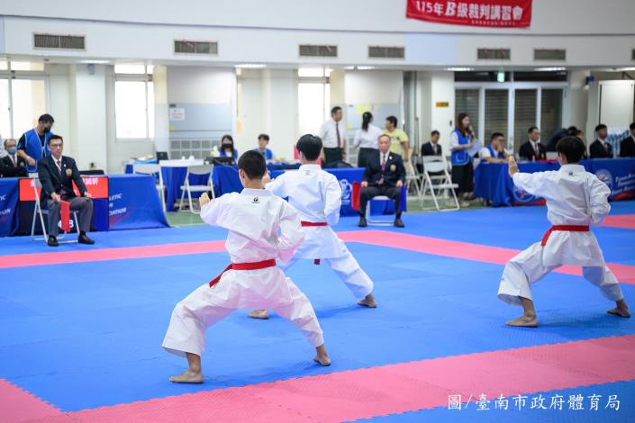 115年臺南市市長盃全國空手道錦標賽登場 近600名好手齊聚安平國……