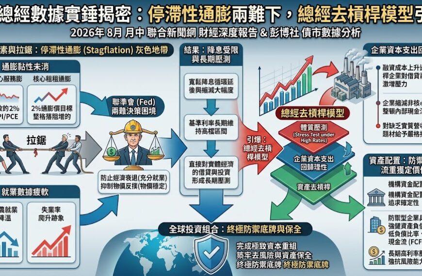 通膨黏性未消拉鋸就業數據疲軟，聯準會降息空間受限引爆「總經去……