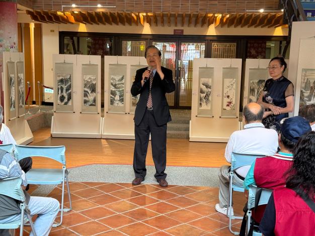 「墨舞丹青」張志強師生聯展於客家文化會館登場