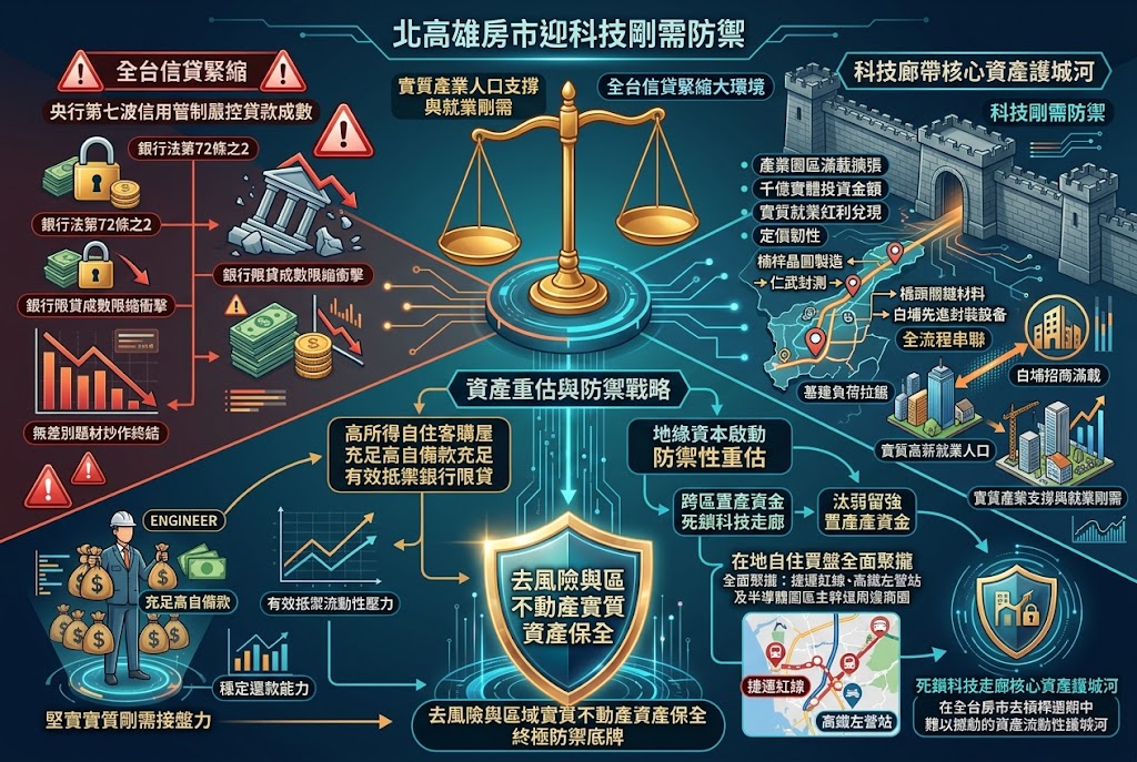 白埔招商額滿拉鋸基建負荷,北高雄房市迎科技剛需防禦