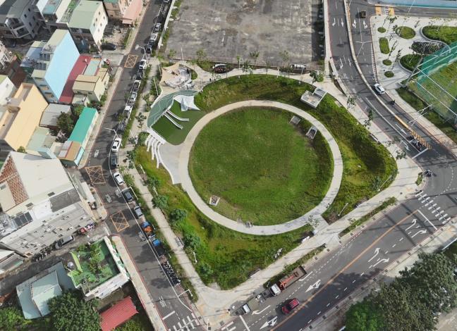 打造O9新生活圈 林欽榮視察滯洪公園 串聯運動休閒新場域